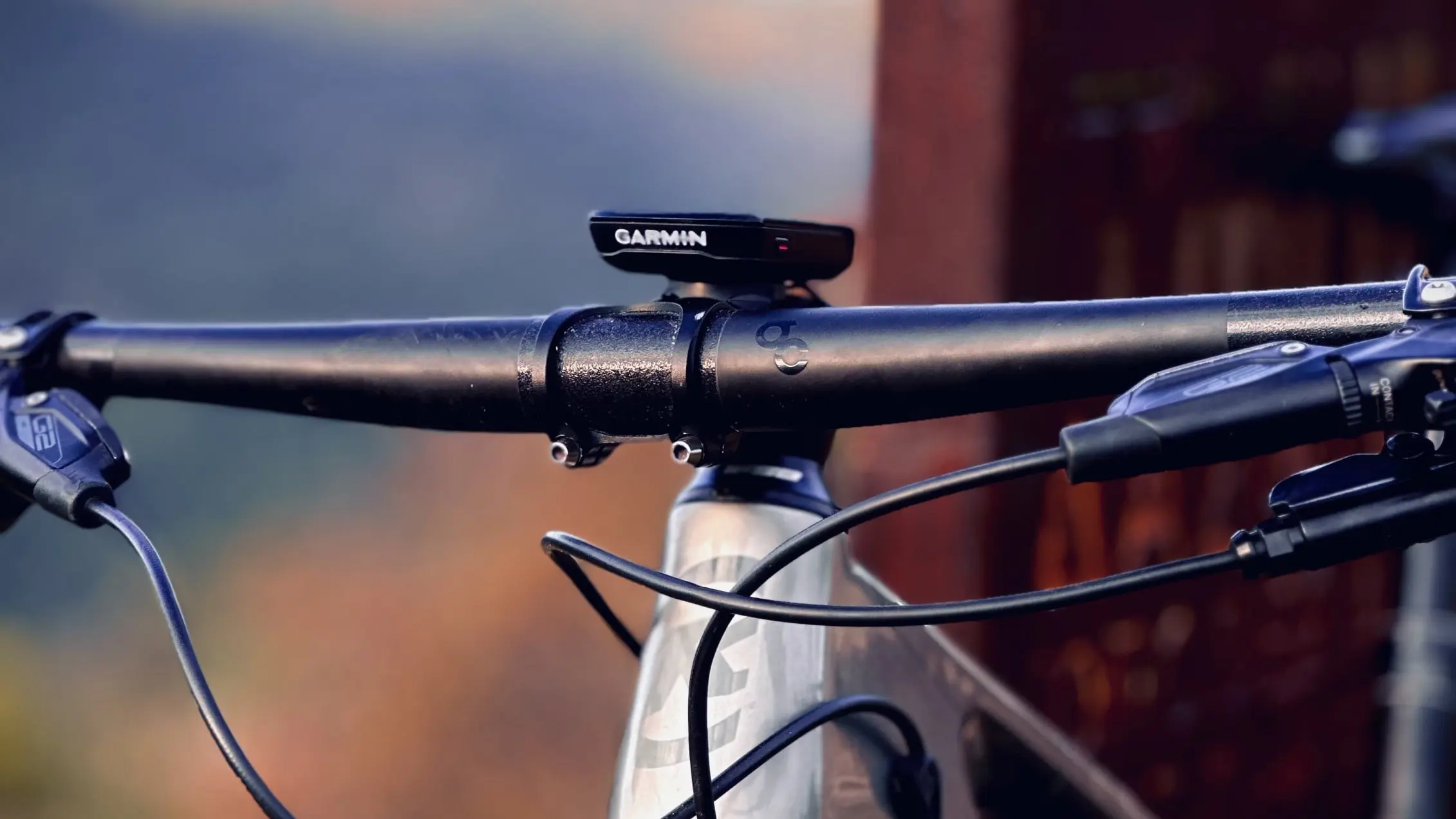 Garmin Product on a bicycle